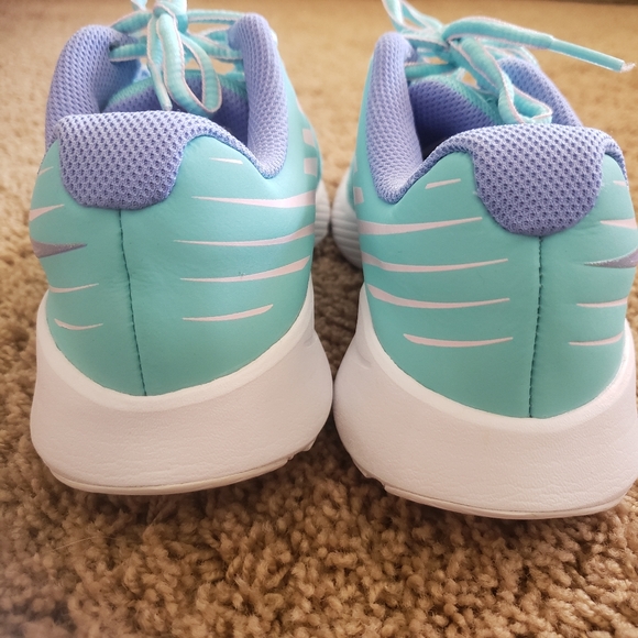 Nike Star Runner GS Running Shoe Aqua Youth Size 5.5 - Picture 7 of 9